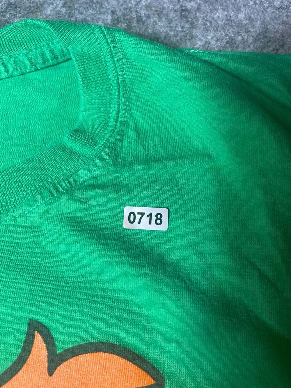 Sesame Street Oscar the Grouch Big Face Green Graphic T-Shirt Large - Picture 5 of 5